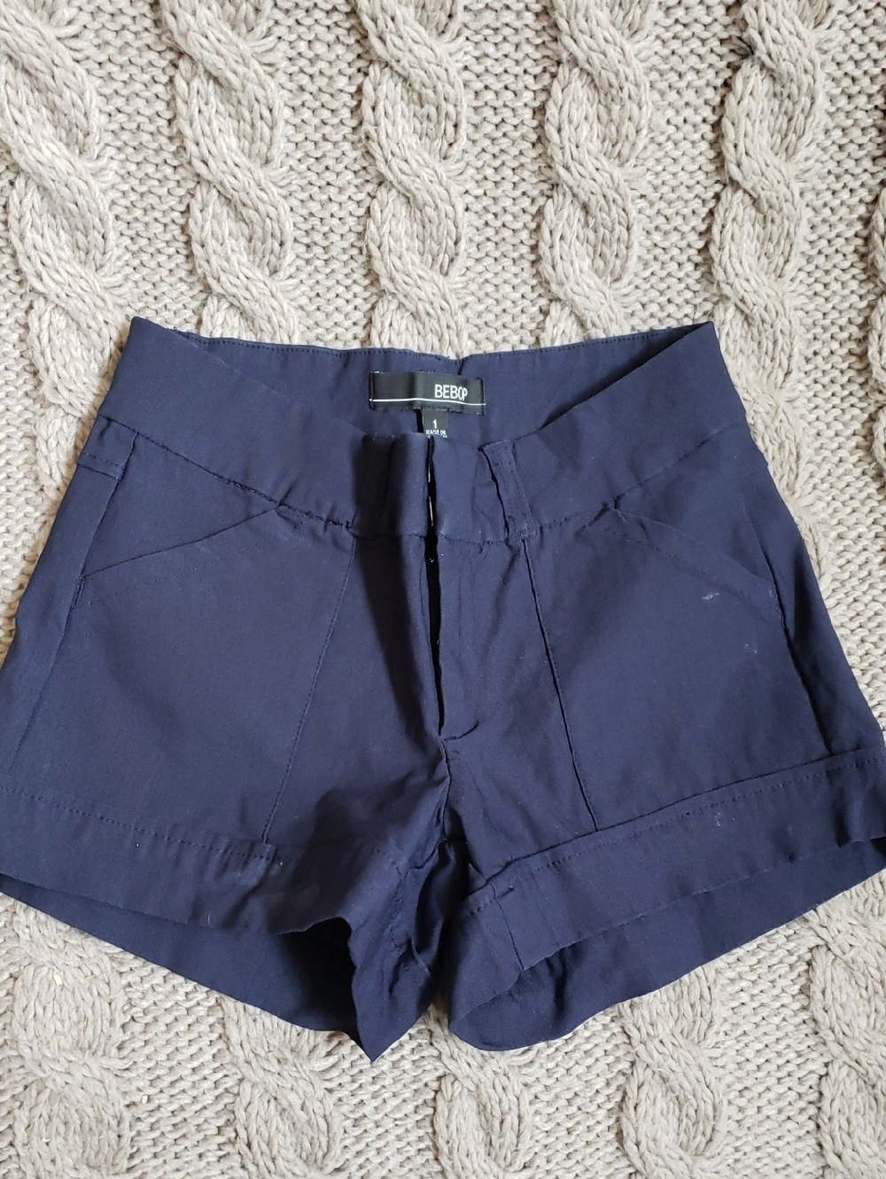 Dressy Stretch-Fit Shorts